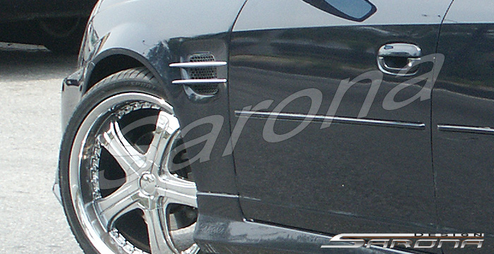 Custom Cadillac CTS Fenders  Sedan (2003 - 2007) - $590.00 (Manufacturer Sarona, Part #CD-001-FD)